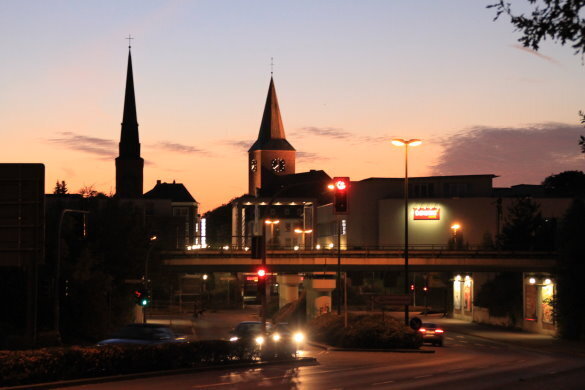 Blick auf die Dorstener Altstadt