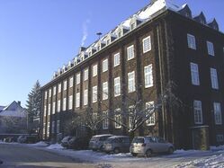 Winterliches Amtsgericht Dorsten